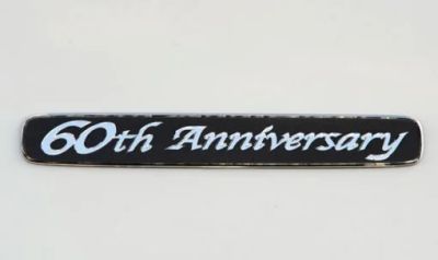 Лот: 7361588. Фото: 1. Эмблема 60th Anniversary Toyota... Наклейки автомобильные