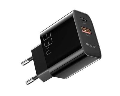 Лот: 21789260. Фото: 1. Зарядное сетевое (USB-A + USB-C... Зарядные устройства, блоки питания, адаптеры сетевые для смартфонов