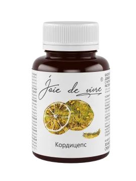 Лот: 22970692. Фото: 1. Joie de vivre, Кордицепс, капсулы... Народная медицина, БАДы