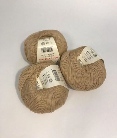 Лот: 15401773. Фото: 1. Пряжа Gazzal Baby Cotton, 60... Ткани, нитки, пряжа