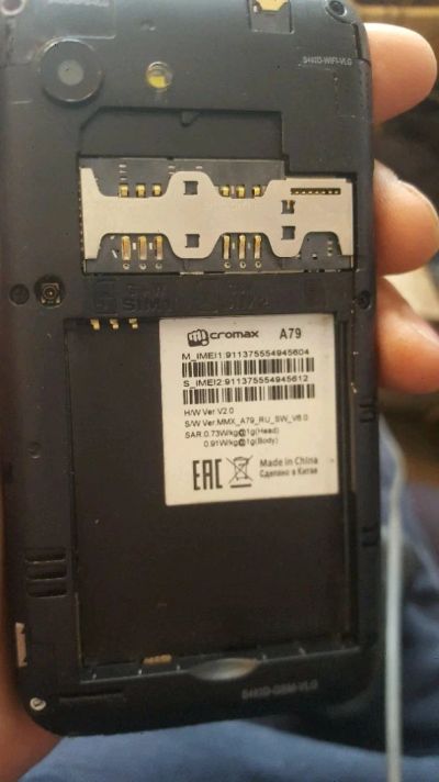 Лот: 11322444. Фото: 1. Micromax a79. Микросхемы и платы