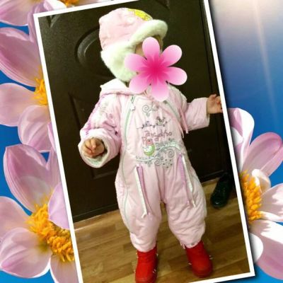 Лот: 6249547. Фото: 1. Демисезонный (зимний) комбинезон... Верхняя одежда