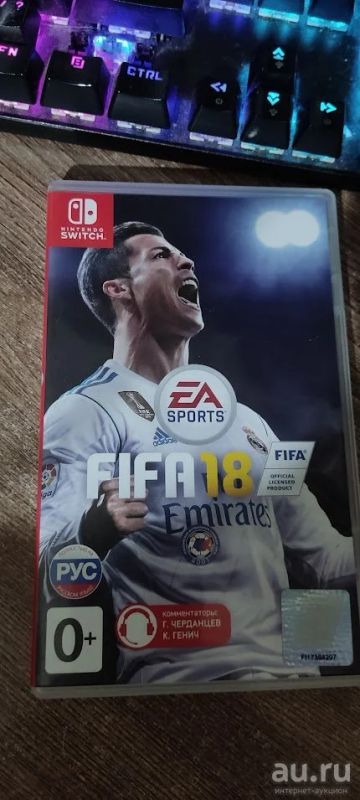Лот: 18089286. Фото: 1. Fifa 2018 для NIntrendo Switch. Игры для консолей