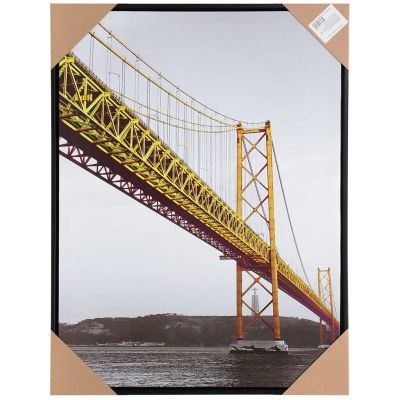 Лот: 24107654. Фото: 1. Картина 45х60 см, Мост, Y6-2390. Произведения