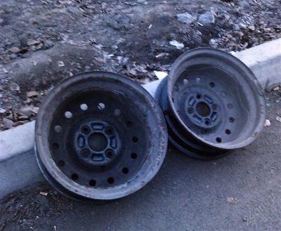 Лот: 2739040. Фото: 1. 2 диска (штамповка) R13, 4x100. Диски
