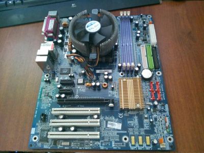 Лот: 4262030. Фото: 1. Материнская плата Gigabyte GA-K8NE... Компьютеры в сборе