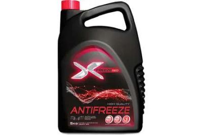 Лот: 18584525. Фото: 1. Антифриз x-freeze red 5 кг 000014294. Масла, жидкости