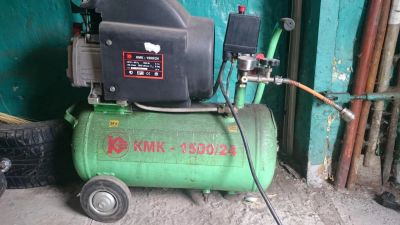 Лот: 7429601. Фото: 1. Компрессор кмк 204 л/мин., 1500Вт... Пневмоинструмент