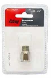 Лот: 14752213. Фото: 1. Переходник 1/4"M - 1/4"F, блистер... Расходные материалы, сменные насадки