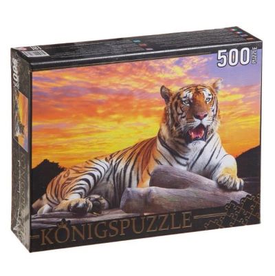 Лот: 11128723. Фото: 1. Пазл 500 эл. "Бенгальский тигр. Пазлы