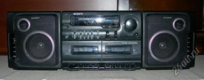 Лот: 5717882. Фото: 1. Продам магнитолу Sony CFS-W455L. Кассетные деки, магнитофоны