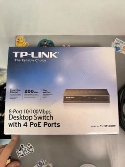 Лот: 24296463. Фото: 1. Коммутатор PoE TP-LINK TL-1008P. Коммутаторы