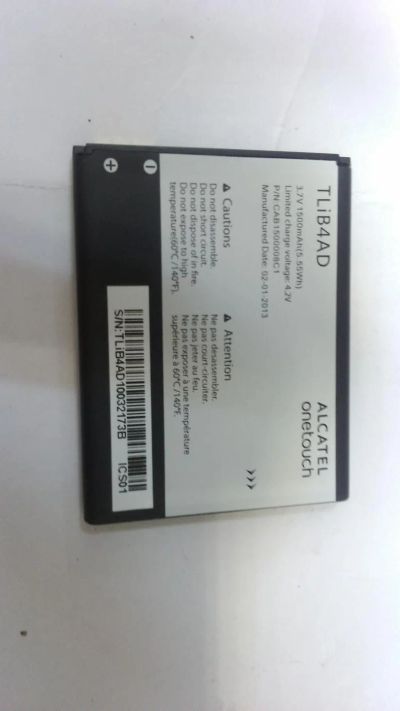 Лот: 10322893. Фото: 1. Аккумулятор Alcatel One Touch... Аккумуляторы