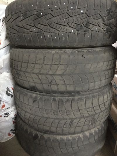 Лот: 15157577. Фото: 1. Колёса на Subaru r15. Шины на дисках