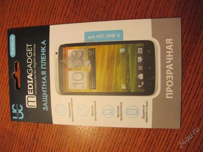 Лот: 2284216. Фото: 1. защитная пленка для HTC One X. Защитные стёкла, защитные плёнки