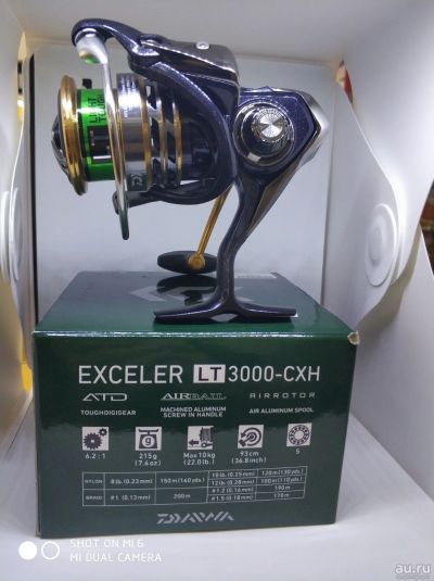 Лот: 16414949. Фото: 1. Катушка рыболовная Daiwa Exceler... Катушки, комплектующие