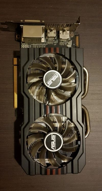 Лот: 15311278. Фото: 1. ASUS Radeon R9 270 (R9270-DC2OC-2GD5... Видеокарты