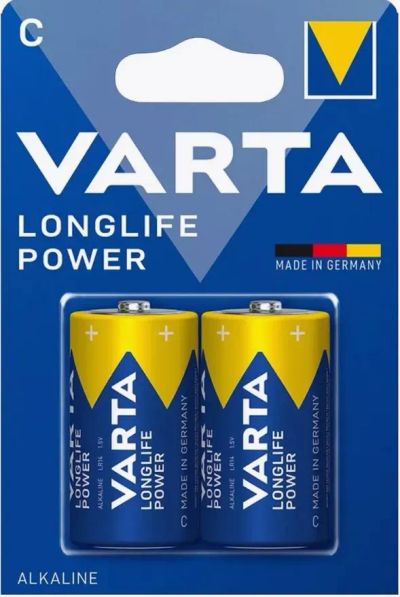 Лот: 24657171. Фото: 1. Батарейка Varta LONGLIFE LR14... Другое (домашний быт)