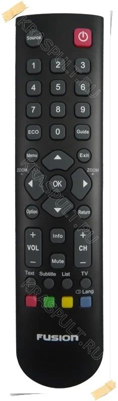 Лот: 15905881. Фото: 1. Пульт FUSION FLTV-24T25, FLTV-32T25... Пульты ДУ