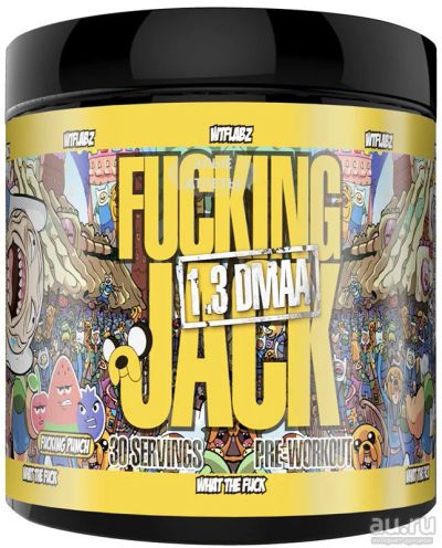 Лот: 9743945. Фото: 1. Fucking Jack 60 порций WTF Labz... Спортивное питание, витамины