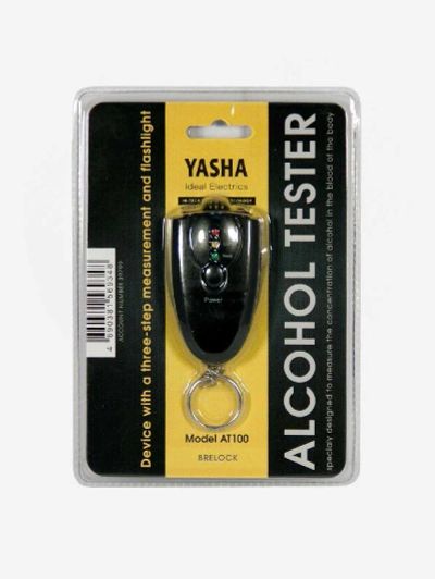 Лот: 4737394. Фото: 1. Алкотестер "YASHA" АТ100, со светодиодным... Алкотестеры
