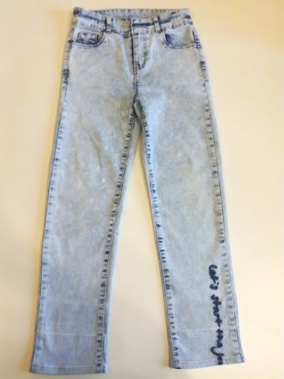 Лот: 18809264. Фото: 1. Джинсы 134 размер. Брюки, шорты, джинсы