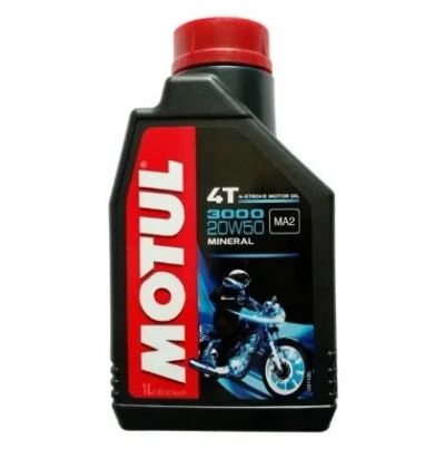 Лот: 16382944. Фото: 1. Масло моторное Motul 3000 4T 20W-50... Масла, жидкости
