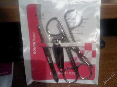 Лот: 2724340. Фото: 1. маникюрный набор 4 предмета) с... Разное