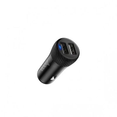 Лот: 17211770. Фото: 1. Авто-адаптер 12V->2*USB 3.4A Hoco... Другое (оснащение, оборудование, аксессуары)