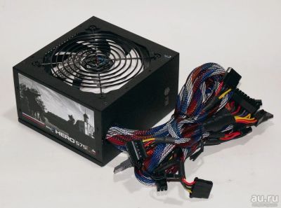 Лот: 13853972. Фото: 1. Блок питания Aerocool HERO 575W... Корпуса, блоки питания