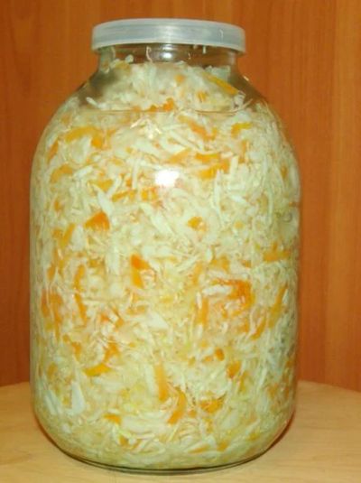 Лот: 8600130. Фото: 1. Капуста соленая, хрустящая.Засол... Домашние заготовки