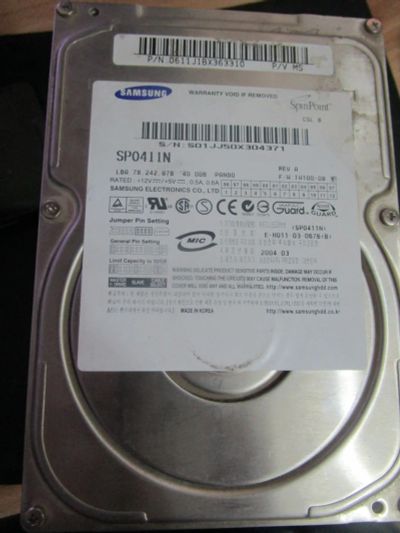 Лот: 8334529. Фото: 1. HDD 40gb. Жёсткие диски (HDD)