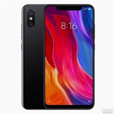 Лот: 12090539. Фото: 1. Xiaomi Mi8 Blue 6/64gb (Mi 8... Смартфоны