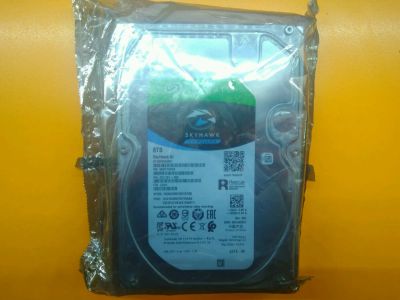 Лот: 18281884. Фото: 1. Жесткий диск, HDD Seagate SkyHawk... Жёсткие диски (HDD)