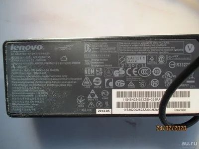 Лот: 15566303. Фото: 1. Lenovo Адаптер ADLX90NLC3A 20V-4... Зарядные устройства, блоки питания для бытовой техники