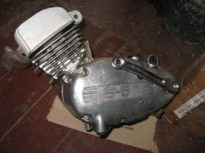 Лот: 8803078. Фото: 1. Двигатель мопеда времён СССР Рига... Двигатель и элементы двигателя