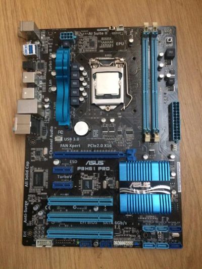 Лот: 8651170. Фото: 1. ASUS P8H61 PRO. Материнские платы