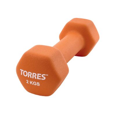 Лот: 22373181. Фото: 1. Гантель Torres 2 кг PL55012. Гантели