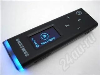 Лот: 541458. Фото: 1. MP3-плеер Samsung YP-U3 | Черный. Плееры
