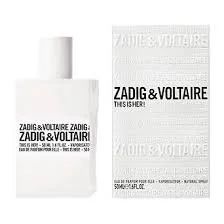 Лот: 12144215. Фото: 1. Zadig & Voltaire This is Her 30... Женская парфюмерия