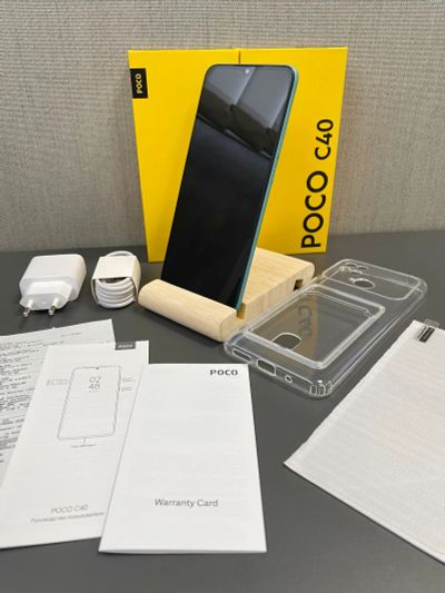 Лот: 21984286. Фото: 1. НОВЫЙ Poco C40 3/32Gb 4/64Gb. Смартфоны