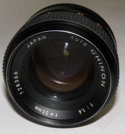 Лот: 1515386. Фото: 1. Японский объектив Chinon 55mm... Объективы