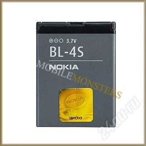 Лот: 1070979. Фото: 1. Аккумулятор BL-4S nokia 2680... Аккумуляторы