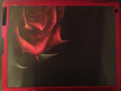 Лот: 5040390. Фото: 1. 3D чехол для IPad2 "Роза". Чехлы, обложки