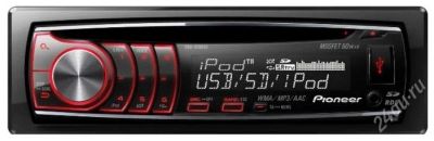 Лот: 1500414. Фото: 1. Автомагнитола pioneer deh6300-sd. Автомагнитолы