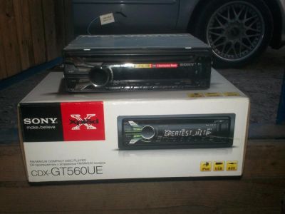 Лот: 2979922. Фото: 1. Sony cdx-gt560ue. Автомагнитолы