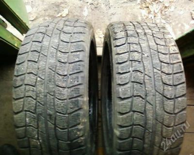 Лот: 555702. Фото: 1. Два колеса 195/55/15 Dunlop Graspic... Шины