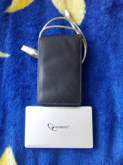 Лот: 3139542. Фото: 1. внешний винт gembird 160 gb неисправен. Другое (носители информации)