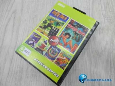 Лот: 13549975. Фото: 1. Картридж SEGA 6в1 BS-6001 BOX. Игровые приставки, консоли