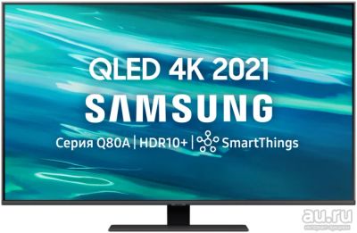 Лот: 18157607. Фото: 1. Телевизор Samsung QE55Q80AAU 4K... Телевизоры